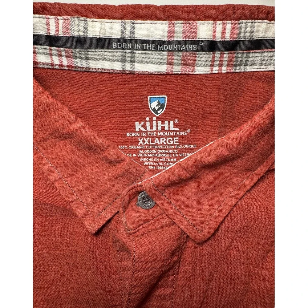 KUHL Men's Hiking Shirt | Rust | 2XL